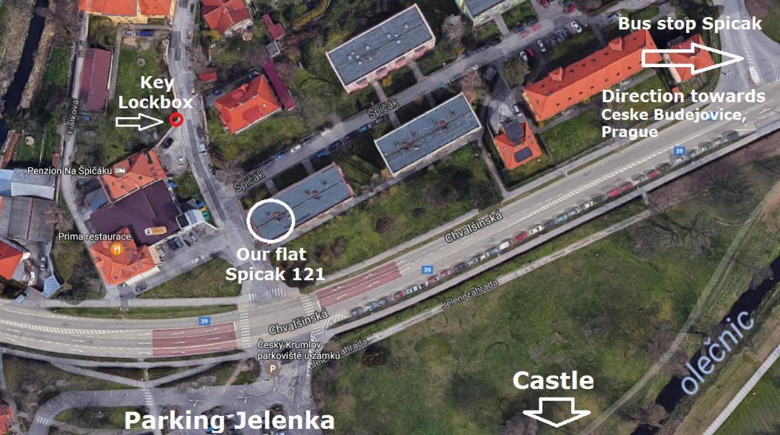 The Best Castle View-Bus Station, Parking, Center Чешки Крумлов Екстериор снимка